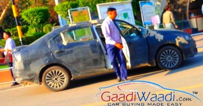 Suzuki Ciaz (Alivio) снова замечен в Индии